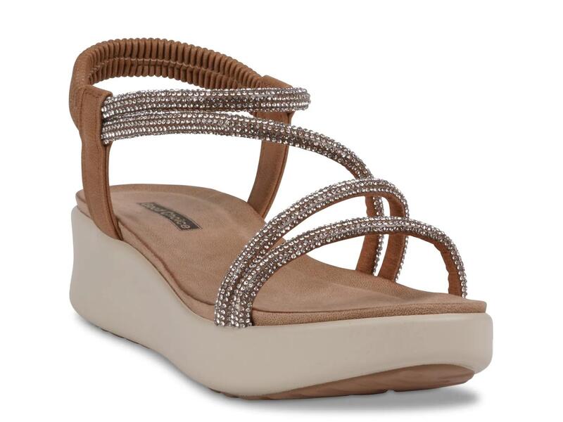グッドチョイス レディース シューズ サンダル Good ChoiceEmory Wedge Sandal Gold Metallic ゴールド