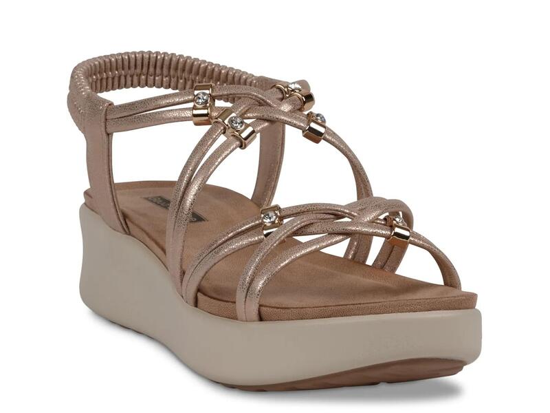 グッドチョイス レディース シューズ サンダル Good ChoiceFran Wedge Sandal Gold Metallic ゴールド