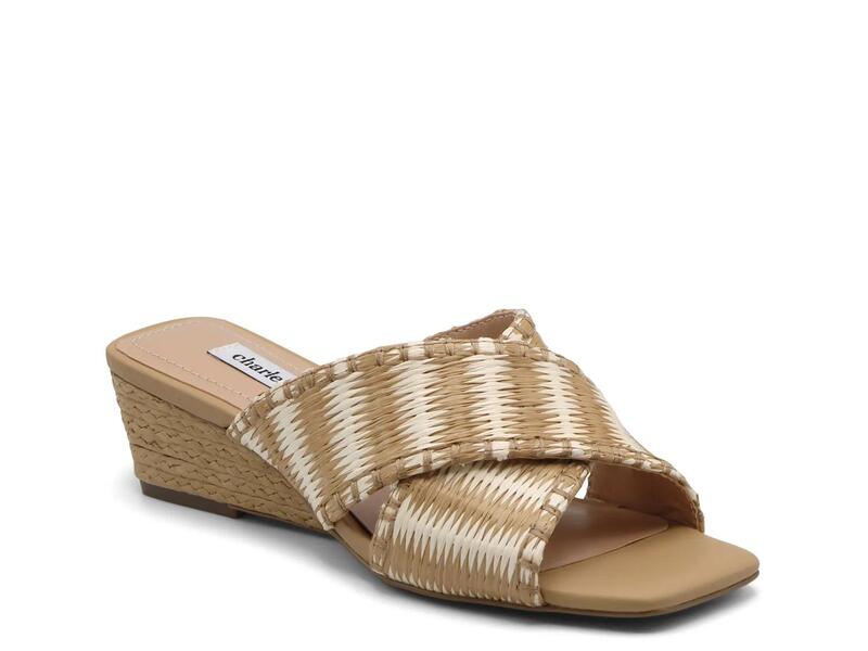 プリンスチャールズ島・デイビッド レディース シューズ サンダル Charles DavidNelios Wedge Sandal Wheat