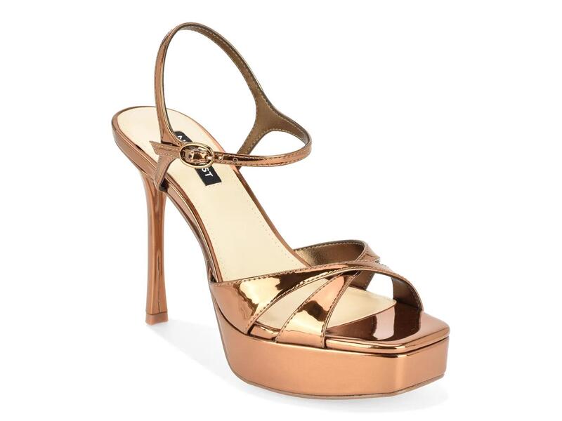 ナインウェスト レディース シューズ サンダル プラットホーム Nine WestTates Platform Sandal Bronze