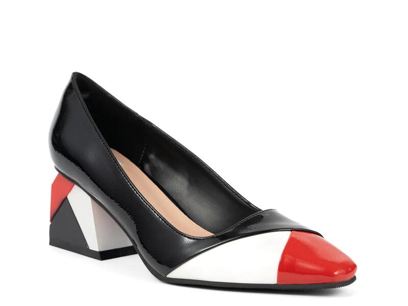 ナインティユニオン レディース シューズ パンプス Ninety UnionSandy Pump Black/White/Red 白いこと
