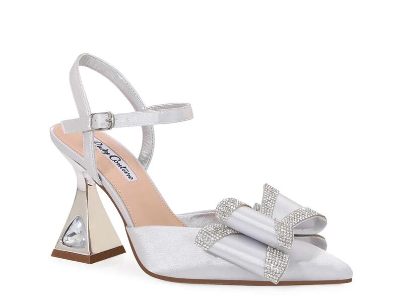 レディクチュール レディース シューズ パンプス Lady CoutureMilly Pump Silver Metallic しろがね色