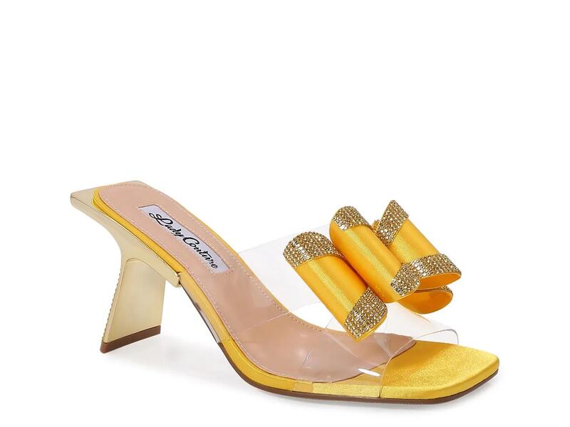 レディクチュール レディース シューズ サンダル Lady Couture Let Usurprise You Yellow 黄色