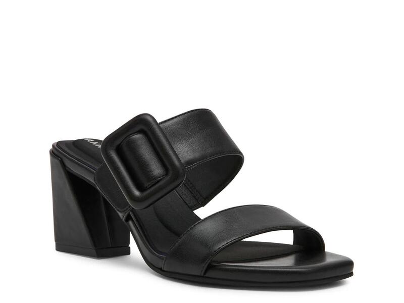 アンクライン レディース シューズ サンダル Anne KleinNicky Sandal Black 黒いこと
