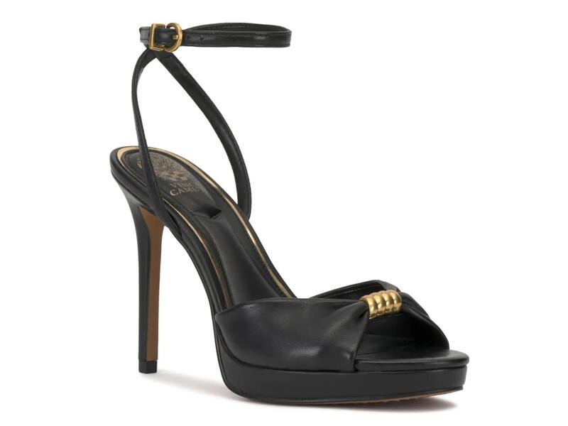 ヴィンスカムート レディース シューズ サンダル プラットホーム Vince CamutoNeala Platform Sandal Black 黒いこと
