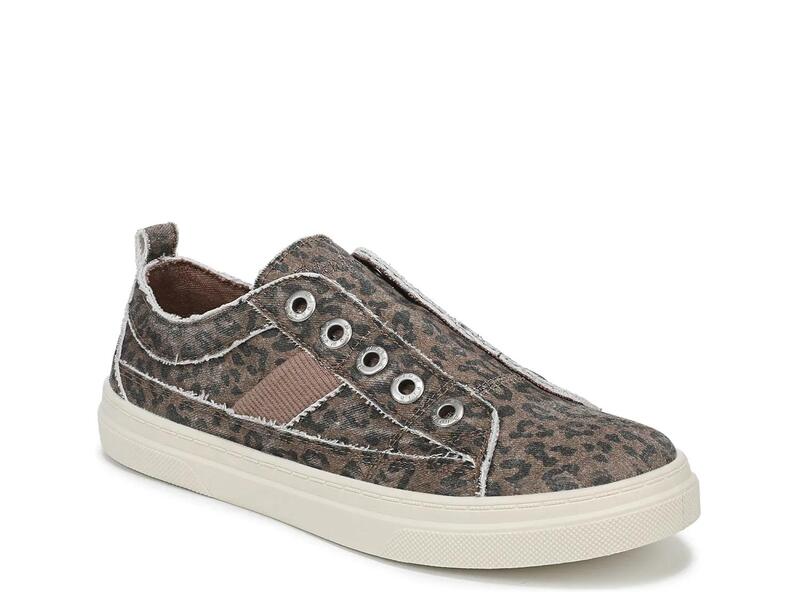 ブローフィッシュマリブ レディース シューズ スリッポン・ローファー スニーカー Blowfish MalibuHangout Slip-On Sneaker Black/Brown Leopard Print Fabric 黒いこと