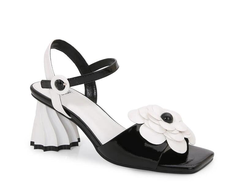 ナインティユニオン レディース シューズ サンダル Ninety UnionCamila Sandal Black/White 白いこと