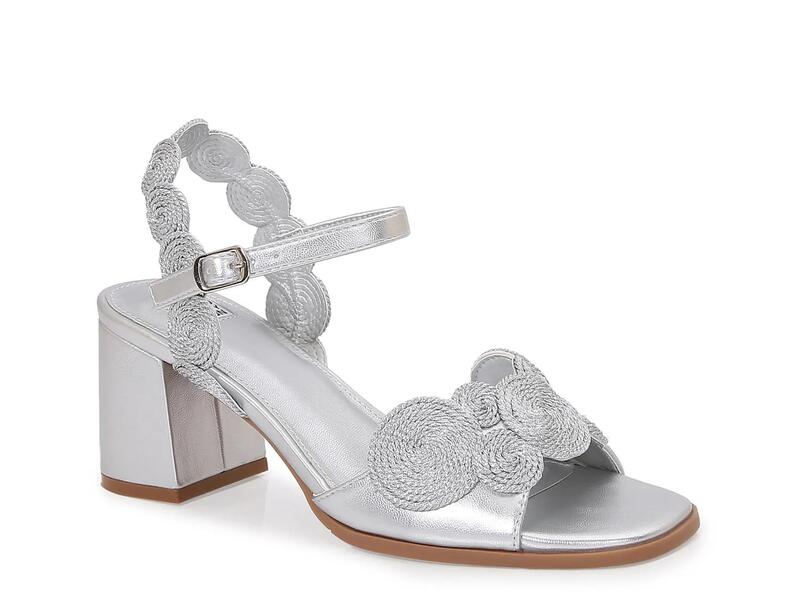 ナインティユニオン レディース シューズ サンダル Ninety UnionValerie Sandal Silver Metallic しろがね色
