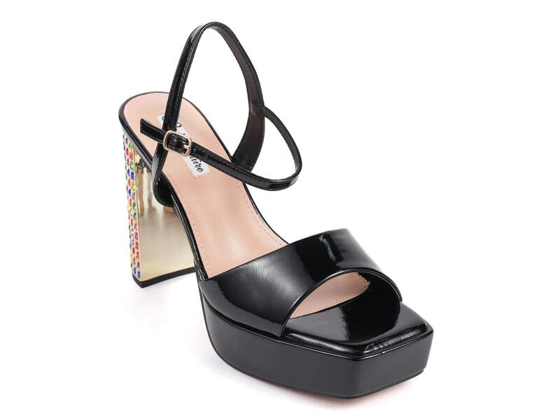 レディクチュール レディース シューズ サンダル プラットホーム Lady CouturePretty Platform Sandal Black 黒いこと