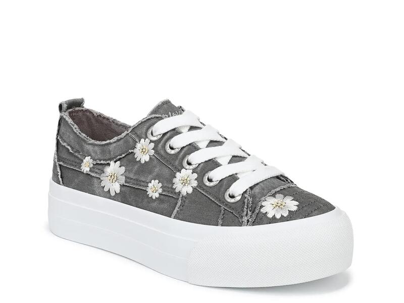 ブローフィッシュマリブ レディース シューズ スニーカー プラットホーム Blowfish MalibuSadie Platform Sneaker Grey 薄墨色