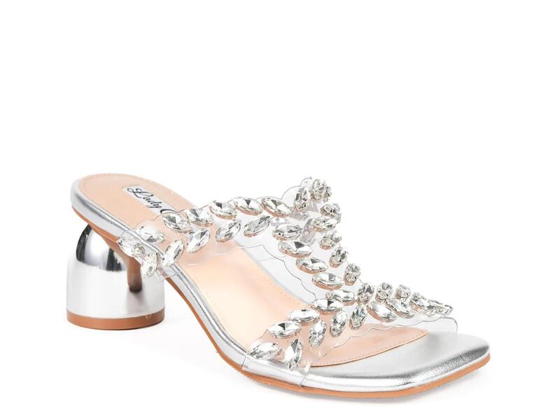レディクチュール レディース シューズ サンダル Lady CoutureSeastar Sandal Silver Metallic しろがね色
