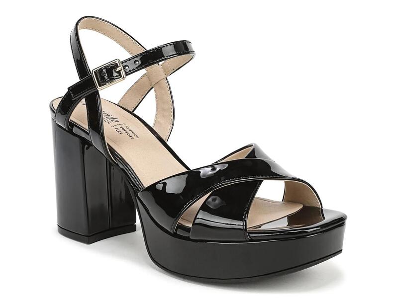 ライフストライド レディース シューズ サンダル プラットホーム LifeStrideAlice Platform Sandal Black 黒いこと