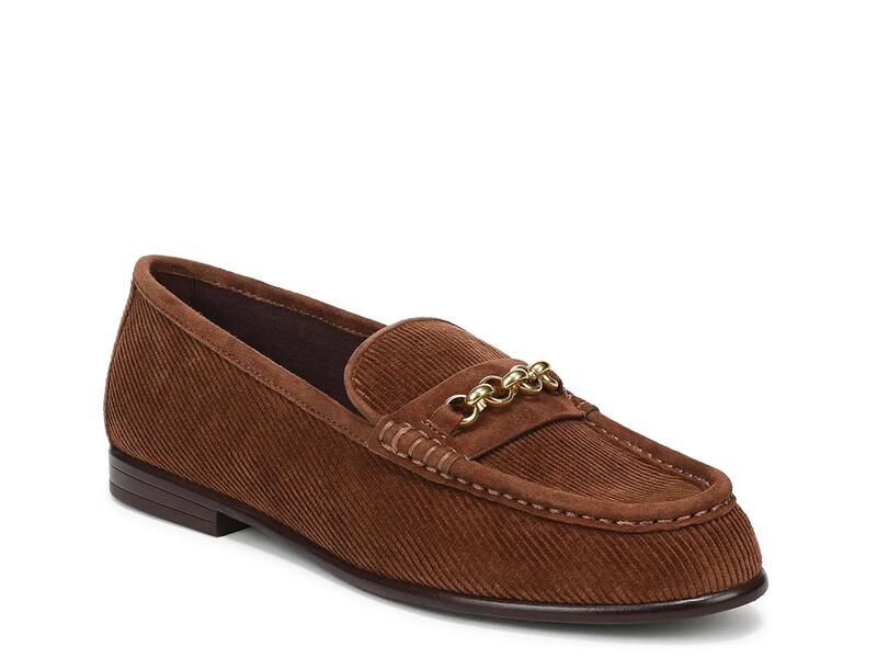 フランコサルト レディース シューズ スリッポン・ローファー Franco SartoMaris Loafer Brown Fabric 赤銅色