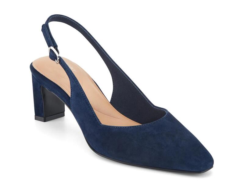 鍵を掛ける界面 レディース シューズ パンプス RockportTotal Motion Mayla Pump Navy Suede 米国海軍