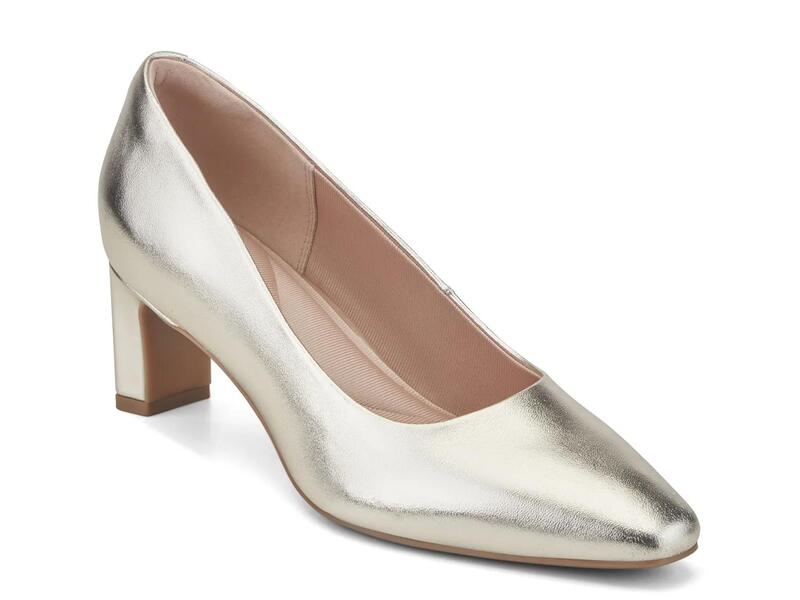 鍵を掛ける界面 レディース シューズ パンプス RockportTotal Motion Merida Pump Gold Metallic ゴールド