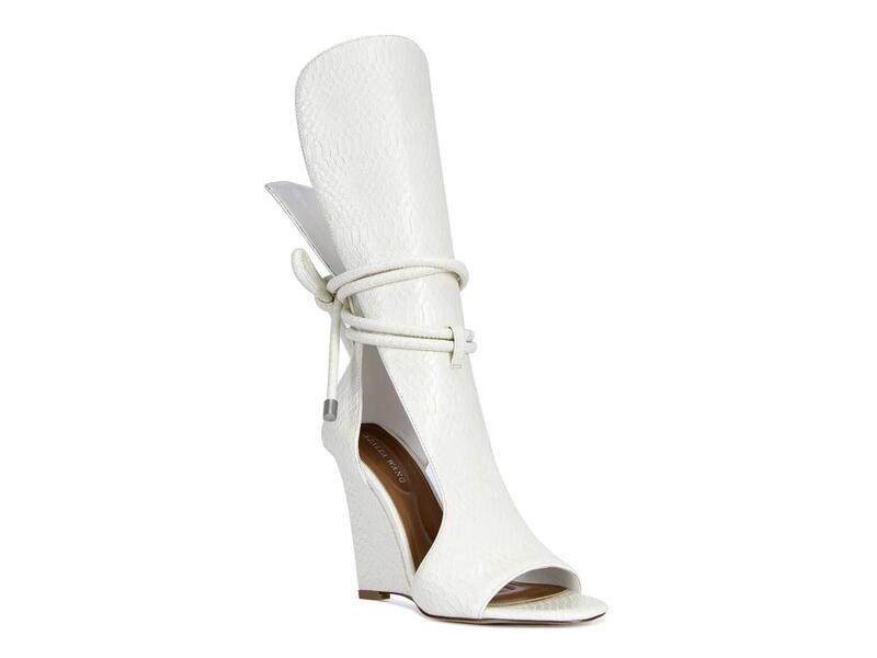 アザレア 壱 レディース シューズ サンダル Azalea WangDouma Wedge Sandal White 白いこと