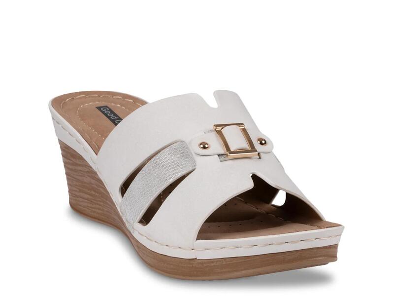 グッドチョイス レディース シューズ サンダル Good ChoiceMolane Wedge Sandal White 白いこと
