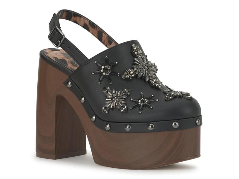 ジェシカシンプソン レディース シューズ サンダル プラットホーム Jessica SimpsonCazea Platform Clog Black 黒いこと