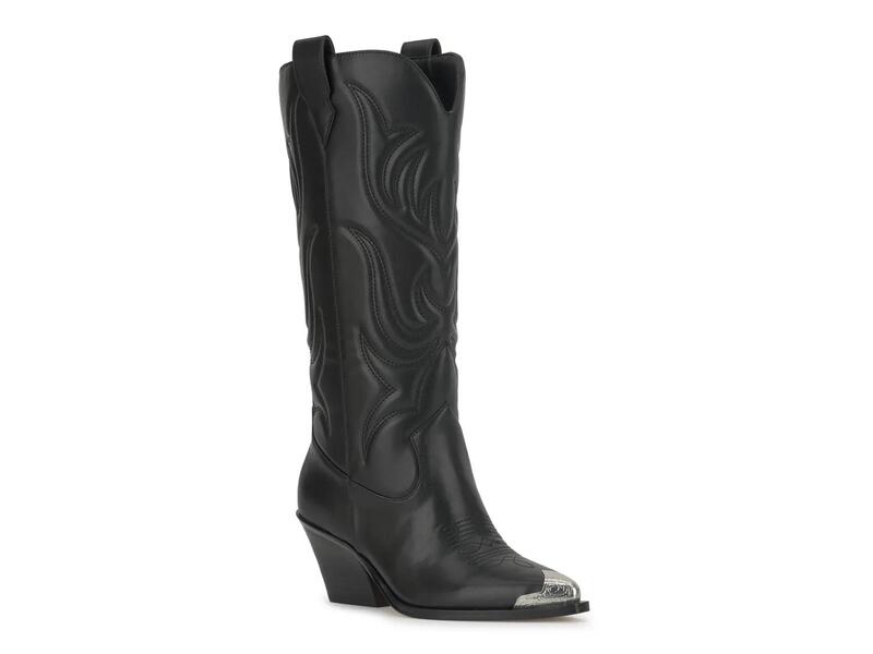 ジェシカシンプソン レディース シューズ ブーツ・レインブーツ Jessica SimpsonZuliena Cowboy Boot Black 黒いこと