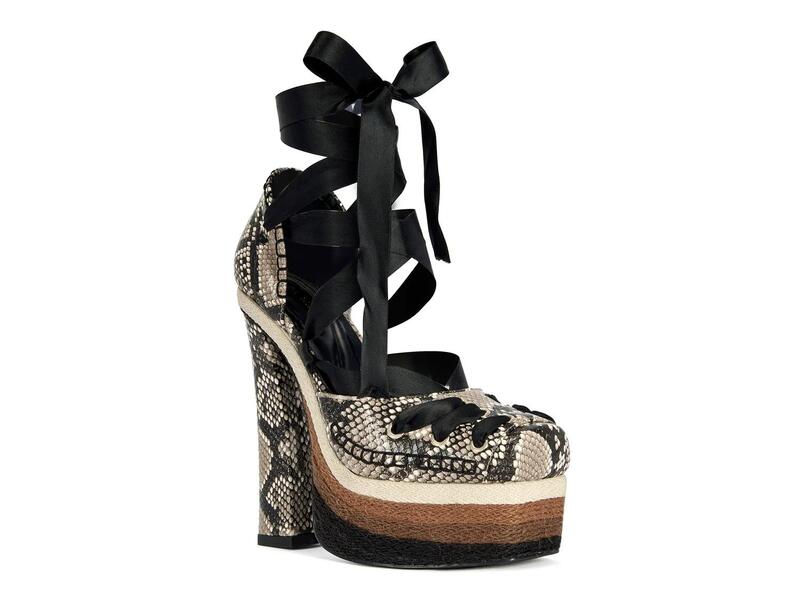 アザレア ワン レディース シューズ パンプス プラットフォーム Azalea WangFonteyn Platform Pump Snake Print｜ReVida 店