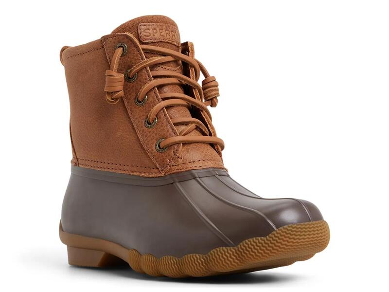 スペリー レディース シューズ ブーツ・レインブーツ SperrySaltwater Duck Boot - Women's Dark Brown ブラウン|ReVida 店