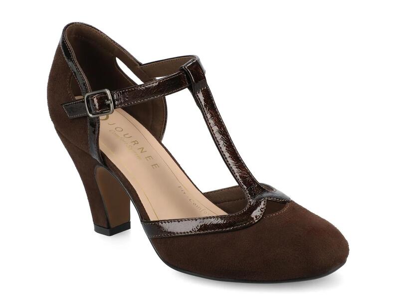 ジャーニー レディース シューズ パンプス JourneeOlina Pump Dark Brown ブラウン｜ReVida 店