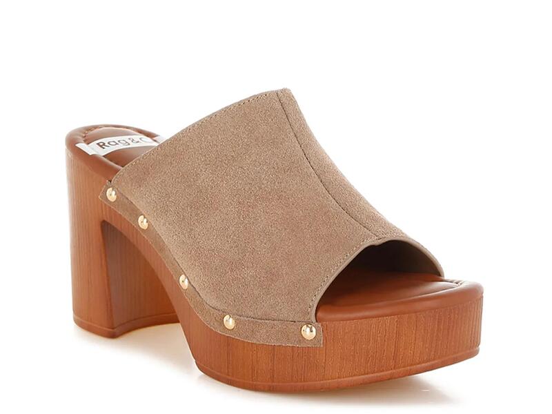 ラグアンドコー レディース シューズ サンダル プラットフォーム Rag & CoMasaki Platform Sandalight Brown ブラウン｜ReVida 店