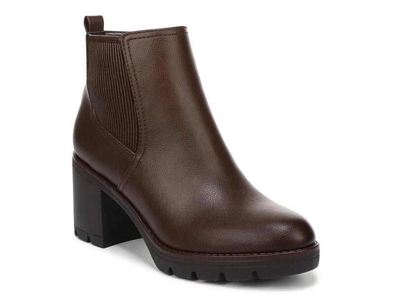 ナチュライザー レディース シューズ ブーツ・レインブーツ NaturalizerMadalynn Bootie Dark Brown ブラウン|ReVida 店