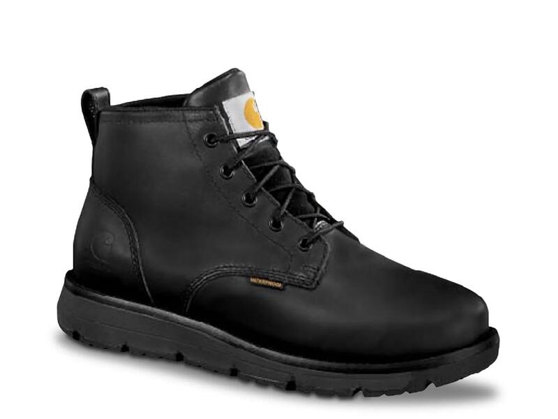カーハート メンズ シューズ ブーツ・レインブーツ Tシャツ CarharttMillbrook Waterproof Steel Toe Wedge Work Boot - Men's Black ブラック｜ReVida 店