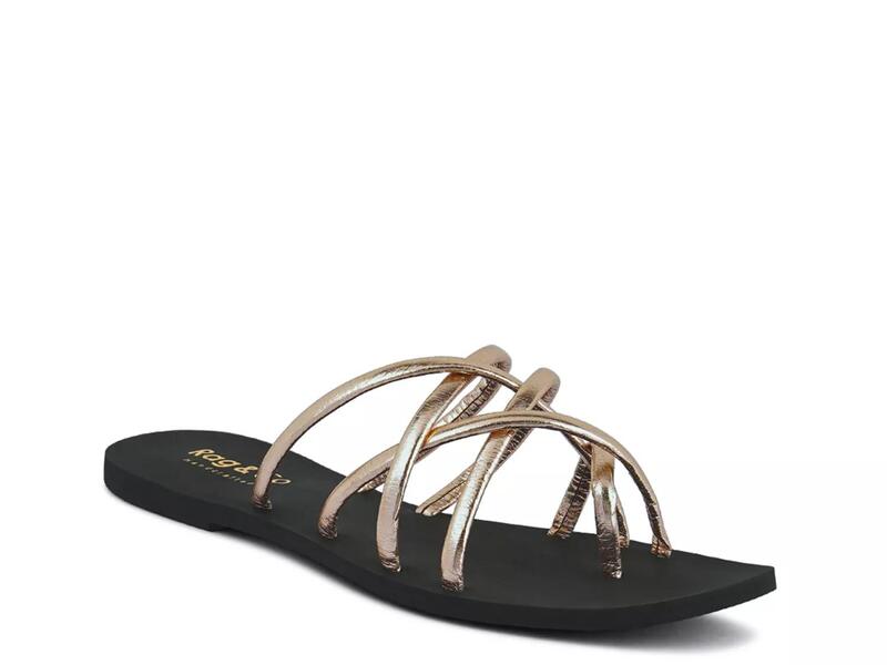 ラグアンドコー レディース シューズ サンダル Rag & CoSweetin Sandal Rose Gold ゴールド｜ReVida 店