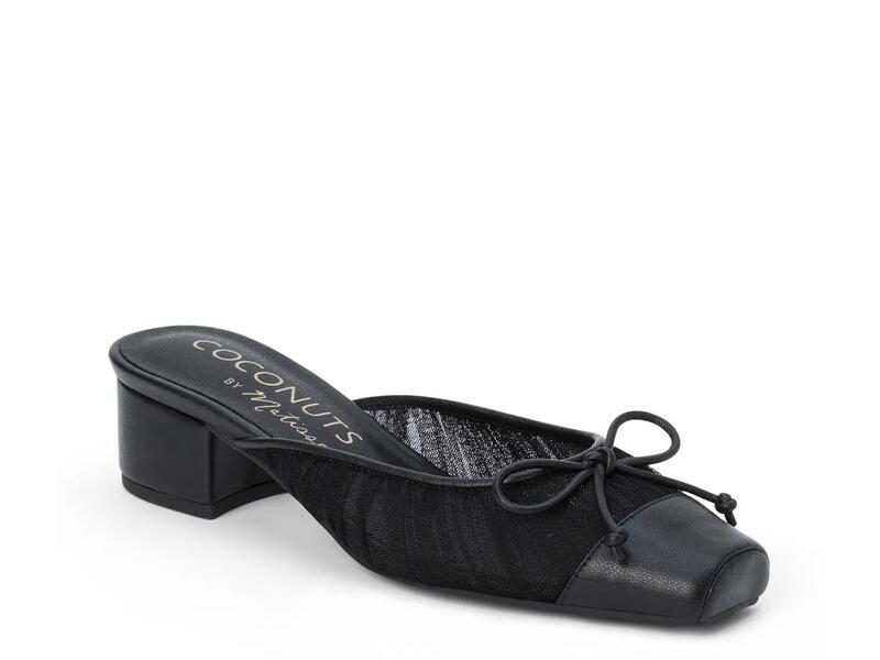 ココナッツバイマッテシィ レディース シューズ サンダル Coconuts by MatisseGeneva Mule Black Tulle ブラック|ReVida 店