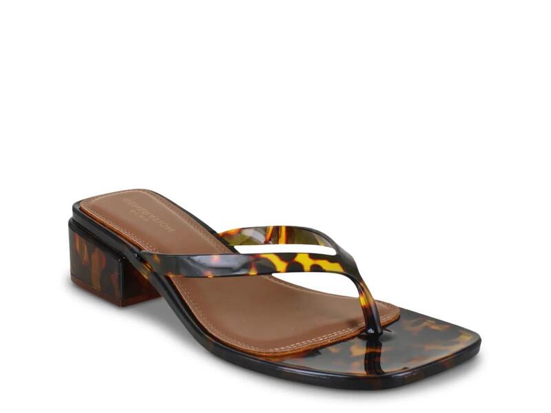BCB ジェネレーション レディース シューズ サンダル BCBGenerationTassi Jelly Sandal Brown/Black Tortoise Shell ブラック|ReVida 店