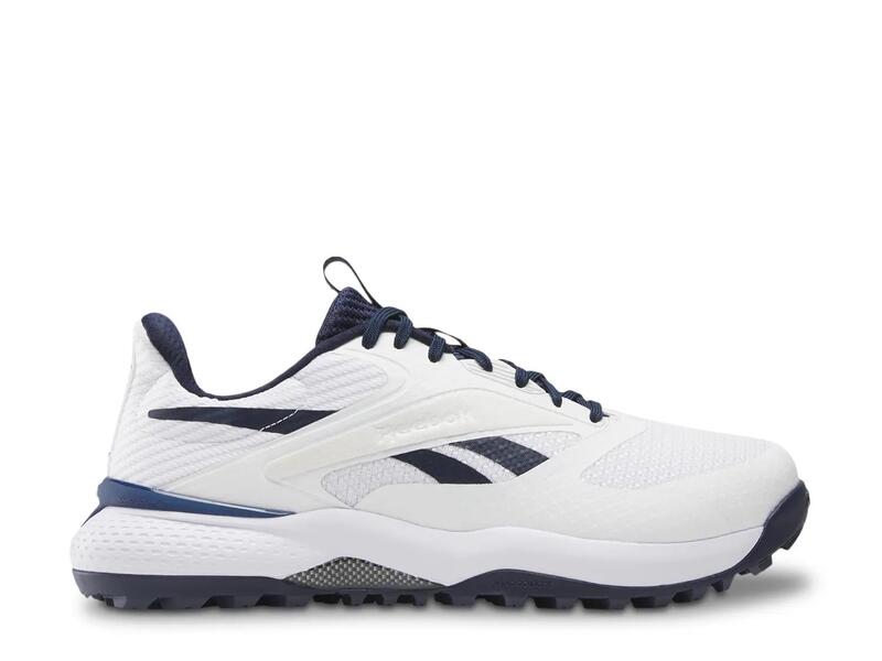 リーボック レディース シューズ スニーカー ReebokNano Golf Shoe - Women\'s White/Navy ホワイト|ReVida 店