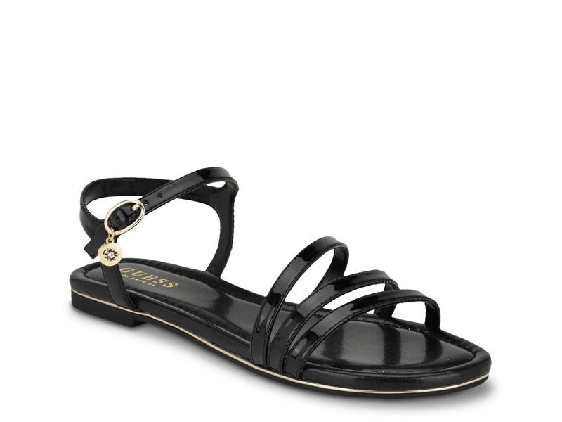 ゲス レディース シューズ サンダル GuessLyndy Sandal Black ブラック|ReVida 店