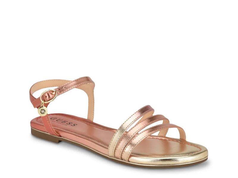 ゲス レディース シューズ サンダル GuessLyndy Sandal Orange オレンジ|ReVida 店