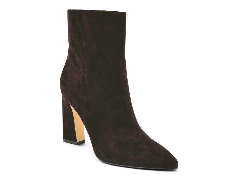 ナインウェスト レディース シューズ ブーツ・レインブーツ Nine WestTodaye Bootie Dark Brown ブラウン｜ReVida 店