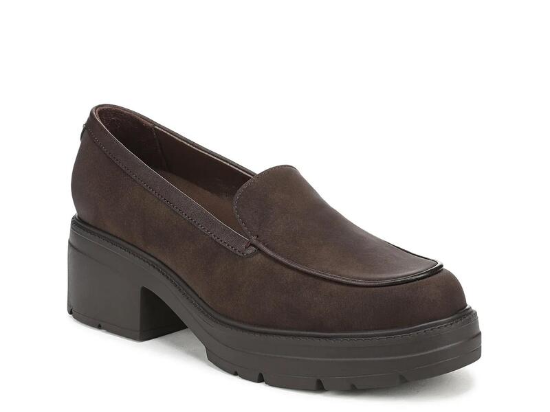 ナチュライザー レディース シューズ スリッポン・ローファー プラットフォーム NaturalizerLuly Platform Loafer Dark Brown ブラウン|ReVida 店