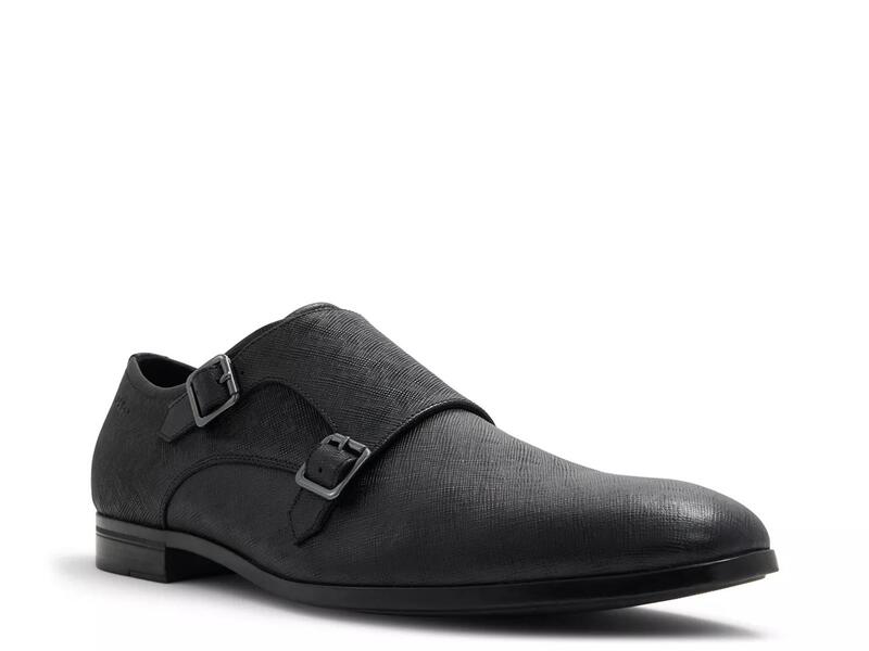 アルド メンズ シューズ スリッポン・ローファー モンクストラップ モンク ALDOBenedetto Monk Strap Slip-On Black ブラック｜ReVida 店