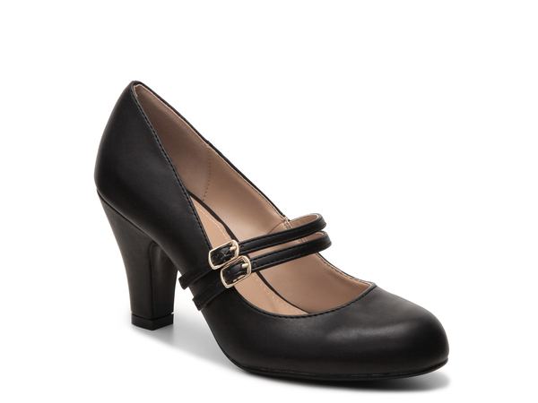 ジュルネ コレクション レディース シューズ パンプス Journee Collection Windy Pump Black ブラック