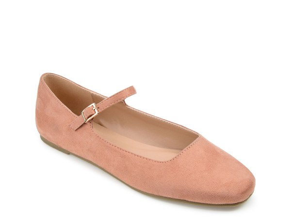 ジュルネ コレクション レディース シューズ パンプス Journee Collection Carrie Mary Jane Flat Light Pink ピンク