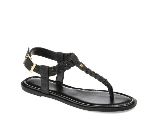 ジュルネ コレクション レディース シューズ サンダル Journee Collection Genevive Sandal Black ブラック｜ReVida 店