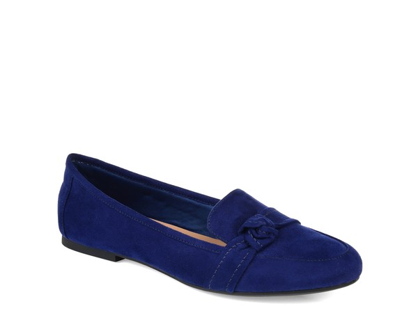 ジュルネ コレクション レディース シューズ スリッポン・ローファー Journee Collection Marci Loafer Navy ネイビー