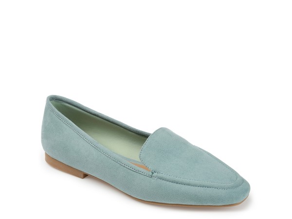 ジュルネ コレクション レディース シューズ スリッポン・ローファー Journee Collection Tullie Loafer Green グリーン