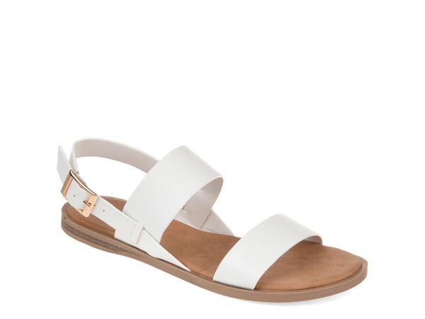 ジュルネ コレクション レディース シューズ サンダル Journee Collection Lavine Sandal White ホワイト|ReVida 店
