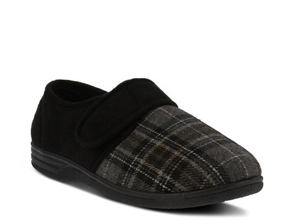 スプリングステップ メンズ シューズ サンダル Spring Step Boris Slipper Black ブラック｜ReVida 店