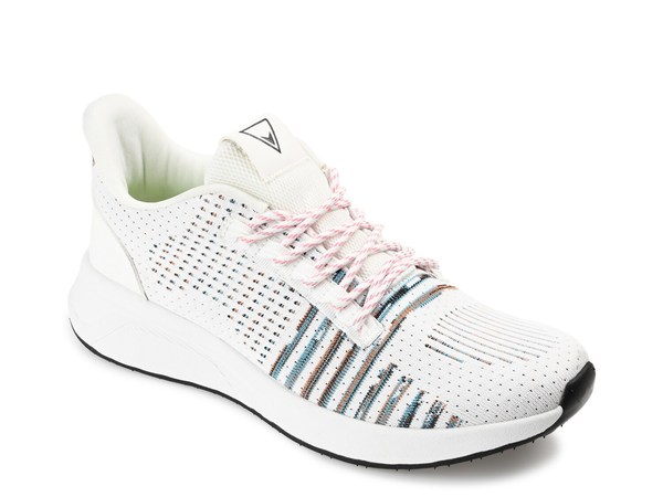 バンス メンズ シューズ スニーカー Vance Co. Brewer Sneaker White ホワイト