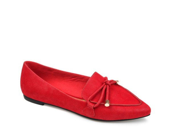 ジュルネ コレクション レディース シューズ スリッポン・ローファー Journee Collection Muriel Loafer Red レッド