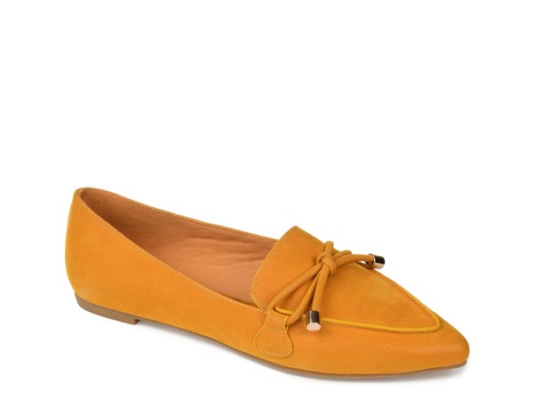 ジュルネ コレクション レディース シューズ スリッポン・ローファー Journee Collection Muriel Loafer Yellow イエロー