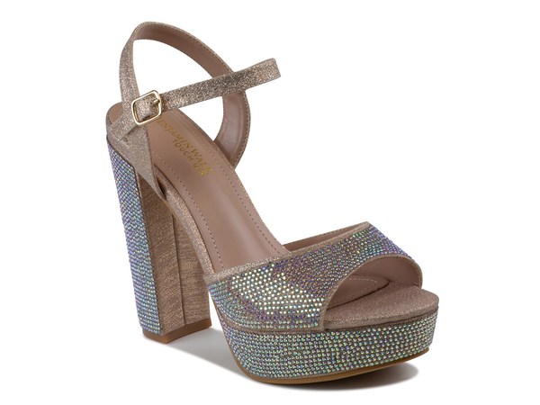 ベンジャミンウォーク レディース シューズ サンダル プラットフォーム Touch Ups by Benjamin Walk Lynx Platform Sandal Champagne シャンパン