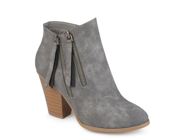 ジュルネ コレクション レディース シューズ ブーツ・レインブーツ Journee Collection Vally Bootie Grey グレー